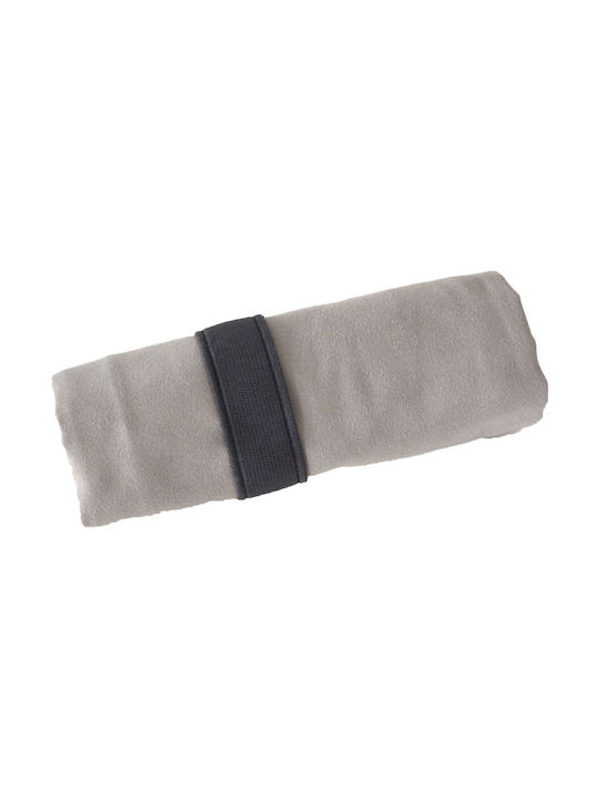 Gym Towel 50x90 Microfiber Viopros 100% Microfiber Gray