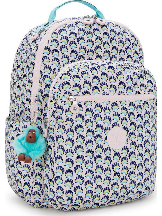 Kipling Seoul Τσάντα Πλάτης για Laptop 15" Πολύχρωμη