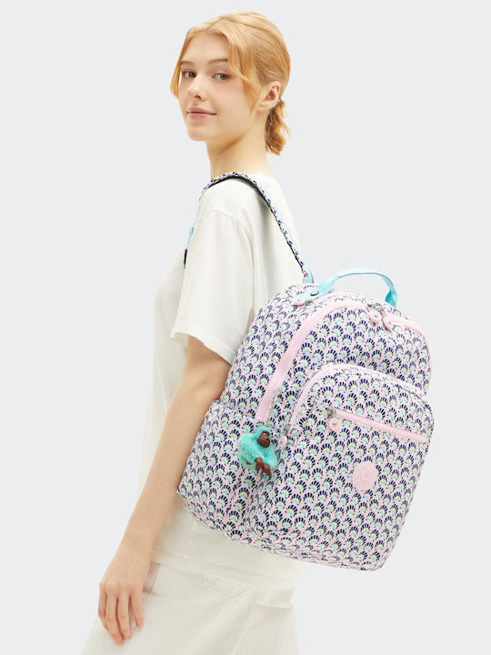 Kipling Seoul Τσάντα Πλάτης για Laptop 15" Πολύχρωμη