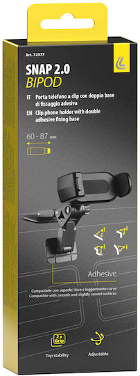 Lampa Car Mobile Mount with Adjustable Hooks Black