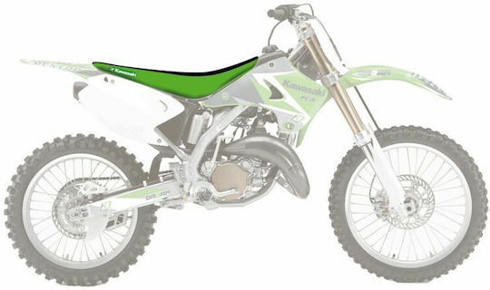 Blackbird Racing Калъф за мотоциклетно седалка Double Grip 3 1421h Kawasaki Kx 250 03-08 Kawasaki Kx 125 M 03-08 1бр Зелен