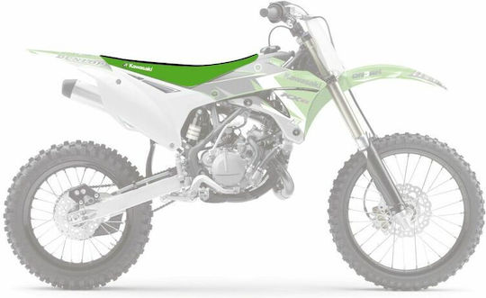 Blackbird Racing Калъф за мотоциклетно седалка Double Grip 3 1432h Kawasaki Kx 85 Ii 19/16 14-22 Kawasaki Kx 85 I 17/14 14-22 1бр Зелен