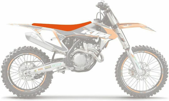 Blackbird Racing Калъф за мотоциклетно седалки Pyramid 1524g/01 Ktm Exc 250 Tpi 18-19 Ktm Exc 300 Tpi 18-19 1бр Орънж