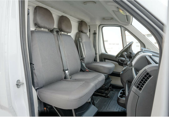 Lampa Car Seat Covers Headrests 3 Rows of Seats Dark Gray Color Sedili Set Large Lampa 1 Piece L5503.1