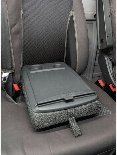 Lampa Car Seat Covers Headrests 3 Rows of Seats Dark Gray Color Sedili Set Large Lampa 1 Piece L5503.1
