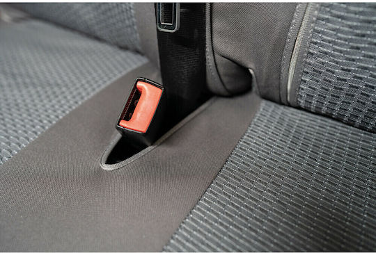 Lampa Car Seat Covers Headrests 3 Rows of Seats Dark Gray Color Sedili Set Medium Large Lampa 1 Piece L5503.2