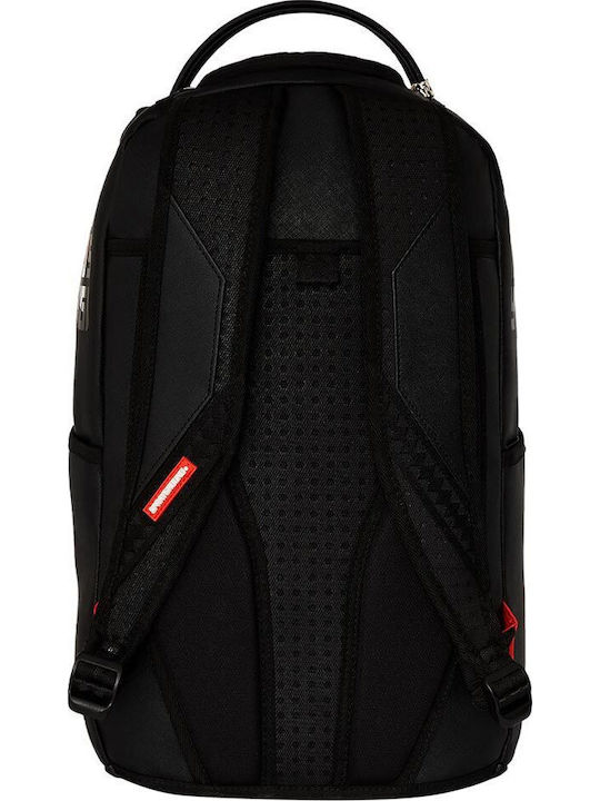 Sprayground DLXSV School Bag Backpack Elementary, Elementary Black with Water Bottle Holder 20Liters