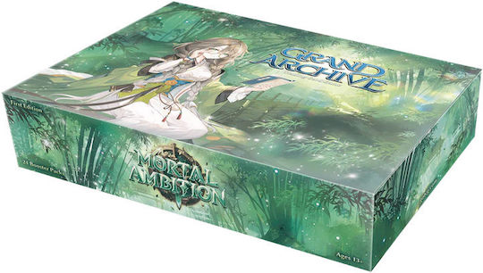 Grand Archive Tcg Mortal Ambition 1st Edition Booster Display 24 Boosters