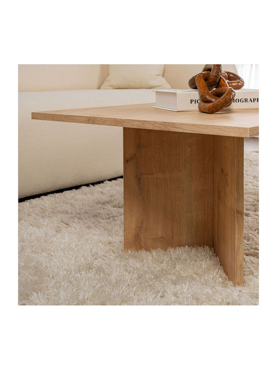Mese De Cafea Centrală Rectangulară Sabin Din Lemn Sapphire Oak L119xL60xÎ40cm