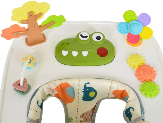 Moni Baby Walker with Music for 6+ Months Green