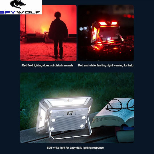 Spywolf LED Floodlight 50W Warm White