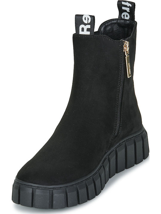 Stiefeletten Damen Schwarz