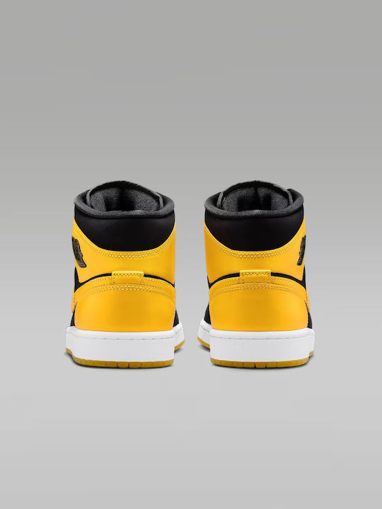 Air  1 Herren Stiefel Black / White / Varsity Maize