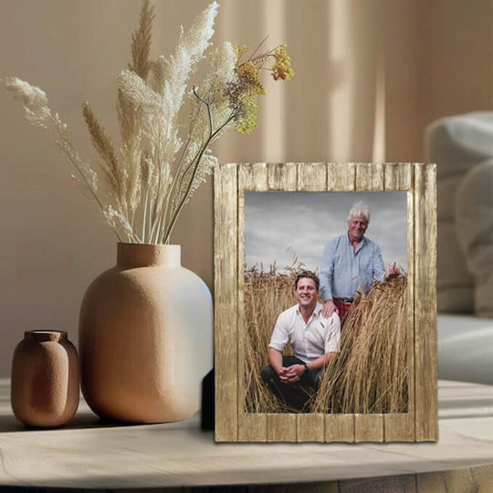 Koukouzelis Fotorahmen mit Gold Kunststoff 15x20 Koukouzelis Fotorahmen mit Gold Kunststoff 15x20