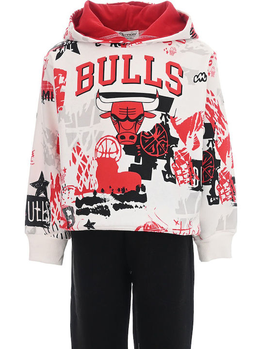 Kids Sweatpants Set Red 2pcs