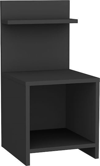 Комод Ulman Дървен Сив 35x37x72см