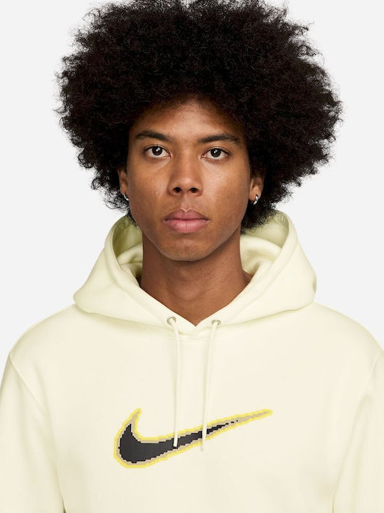Sportswear Суитшърт с Качулка Екрю