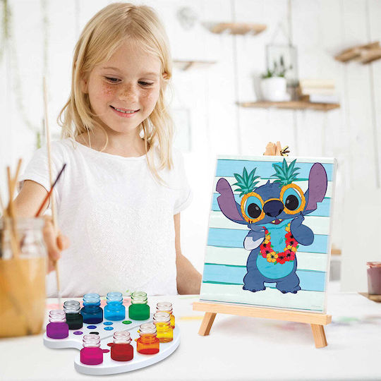 HappiHobbi Ζωγραφική Εργαστήριο Disney Stitch για Παιδιά 7+ Ετών