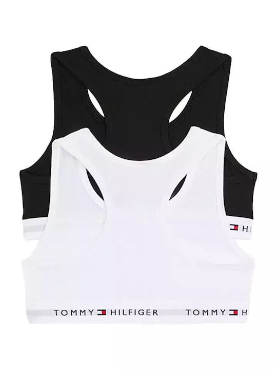 Tommy Hilfiger Σετ Παιδικά Μπουστάκια Λευκό-μαύρο