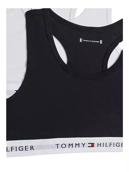 Tommy Hilfiger Σετ Παιδικά Μπουστάκια Λευκό-μαύρο