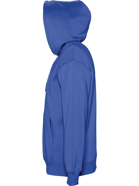 Women's Sweatshirt Hooded Royal Blue