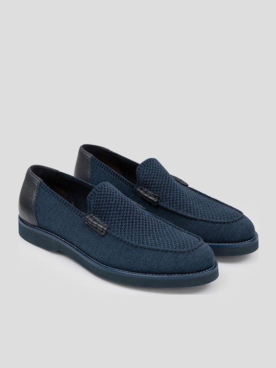 Ανδρικά Loafers σε Μπλε Χρώμα