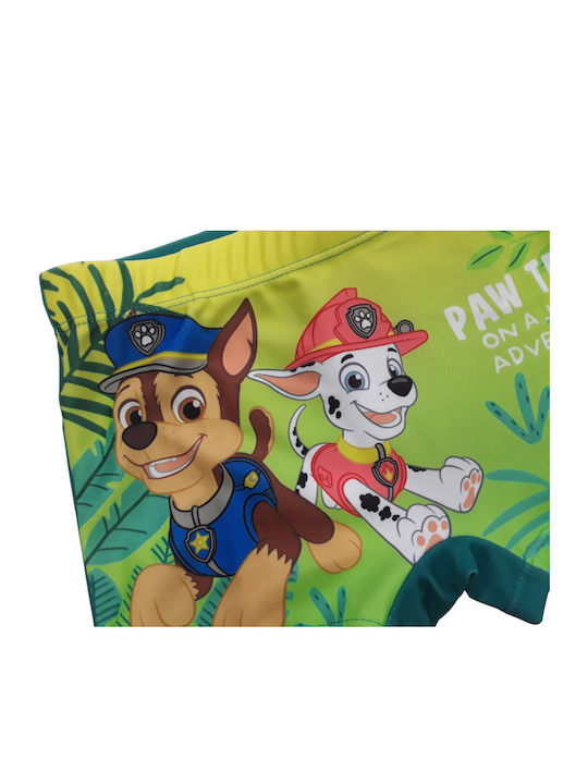 Paw Patrol Costum de baie pentru copii Pantaloni scurți de înot green Paw Patrol Costum de baie pentru copii Pantaloni scurți de înot green
