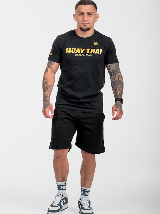 Bad Boy Short Sleeve Shirt BB-000022-105 for Muay Thai Black