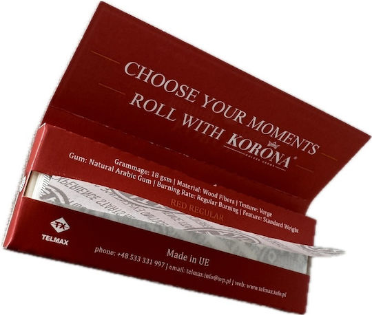 Korona Cigarette Rolling Papers 1pcs