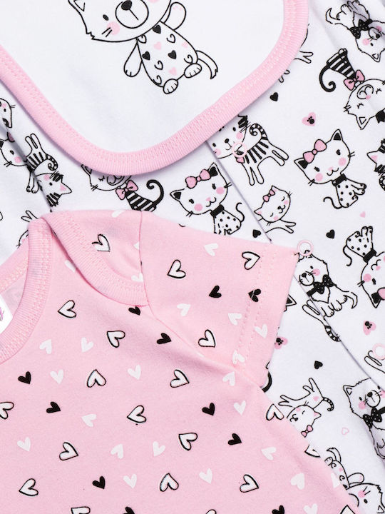 Funky Baby-Strampler Rosa Funky Baby-Strampler Rosa