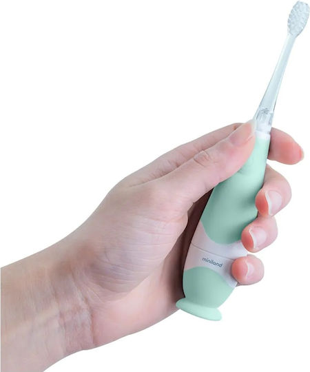 Miniland Children's Electric Toothbrush with Chronograph for 3+ Years with Replacement Heads