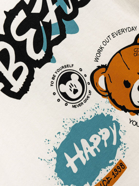 Funky Kinderoberteil Ecru