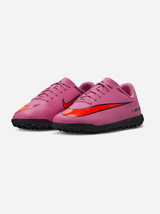 Mercurial Vapor 16 Club TF Παιδικά Ποδοσφαιρικά Παπούτσια με Σχάρα Ροζ