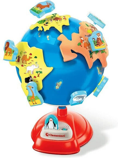 Clementoni Ζωάκι Interactive Preschooler Globe για 36+ Μηνών