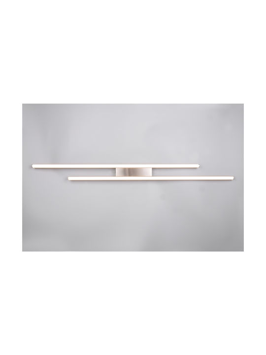 Trio Lighting Deckenleuchte Silber mit Integrierter LED