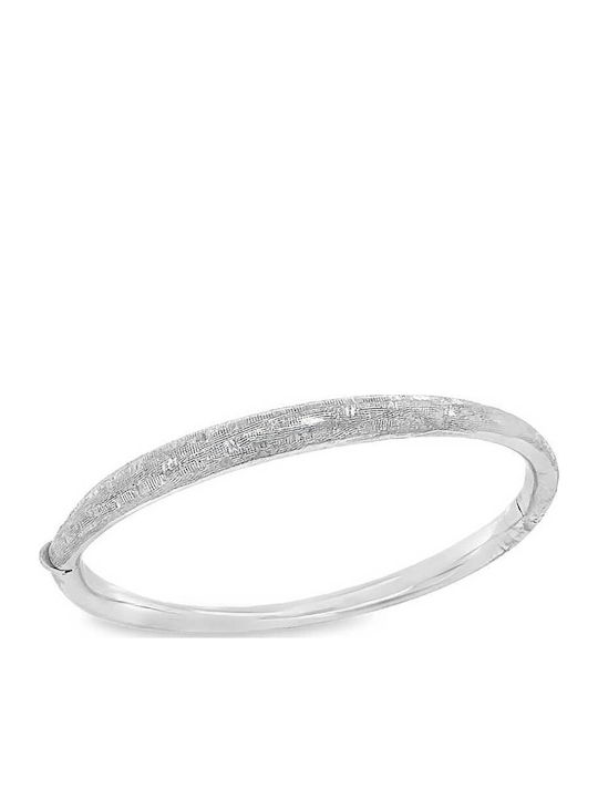 Xryseio Дамско Гривна Белезници от Бяло злато 14K