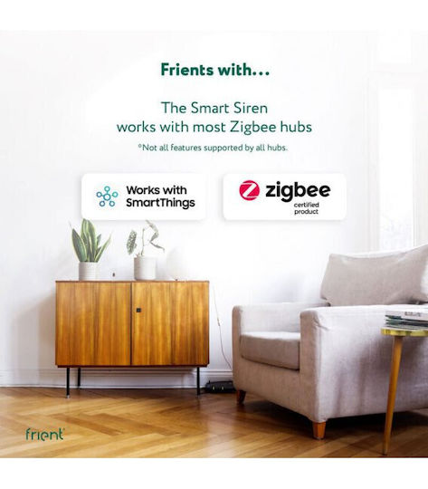 Smart Ασύρματη ZigBee Σειρήνα Συναγερμού Μπαταρίας Εξωτερικού Χώρου 230V
