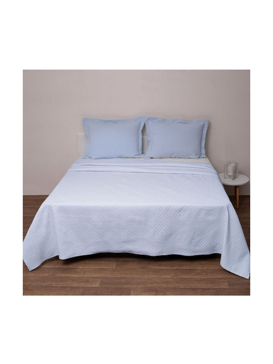 Viopros Decorative Pillow Case Light Blue 50x70cm