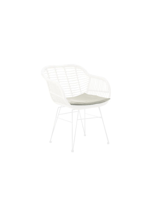 Woodwell Garden Chair Cushion Salsa Ecru 42x44cm