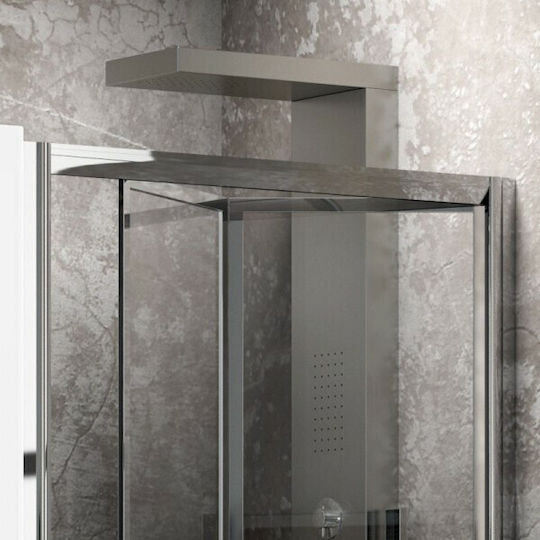 Karag M4s Panou De Duș Cu Ușă Pliabilă 71x180cm Sticlă Transparentă Cromo