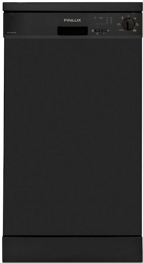 Finlux Mașină de spălat vase independentă pentru 10 seturi de vase L45xÎ85cm Negru