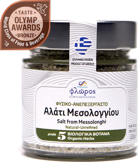 Floros Месолонги с 5 билки Морска сол 200гр