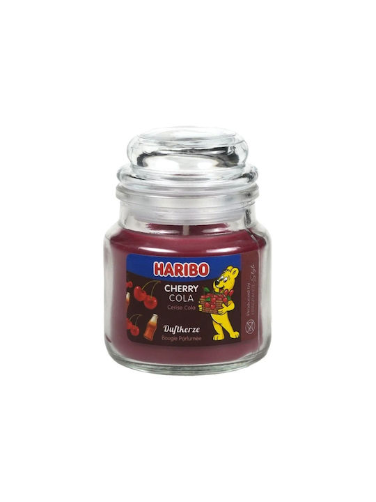Haribo Αρωματικό Κερί σε Βάζο με Άρωμα Κεράσι 85gr