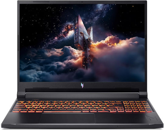 Acer Nitro V16 AI 16" FHD+ (Ryzen 7-260/16GB/1.0TB SSD + 16GB SSD/GeForce RTX 5060/Без Операционна Система) (Английски (САЩ) Клавиатура)