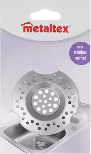 Metaltex Φίλτρο Νεροχύτη Inox Ασημί