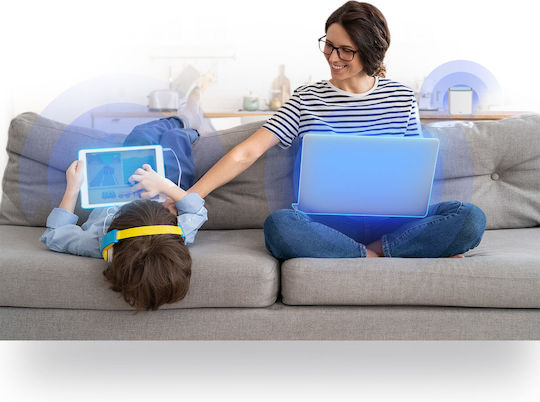 D-Link M32-2 Eagle Pro AI AX3200 Mesh System Access Point Wi‑Fi 6 Dual Band (2.4 & 5GHz) σε Διπλό Kit