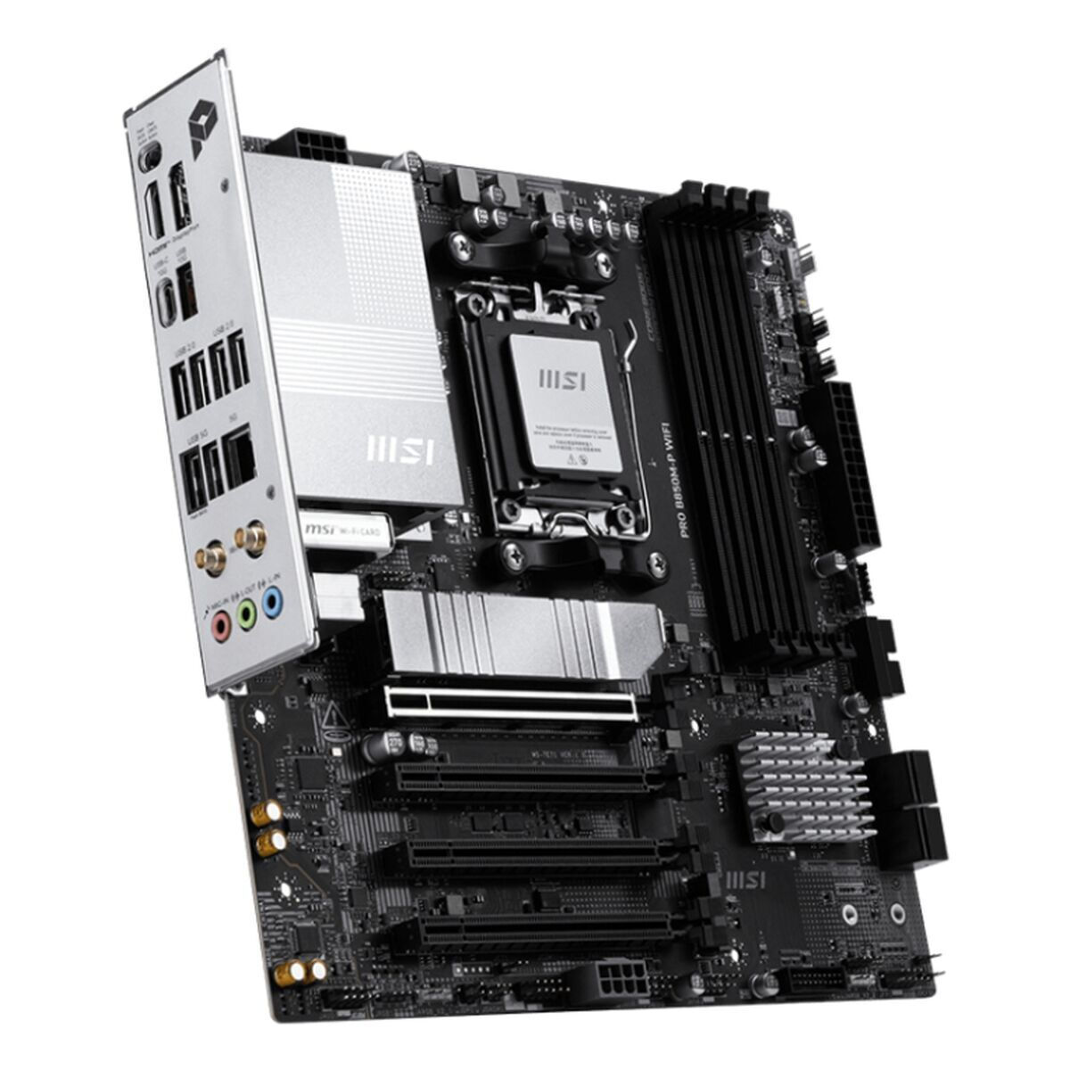 MSI Pro B850M-P Wifi Motherboard Micro ATX με AMD AM5 Socket 7E71-001R
