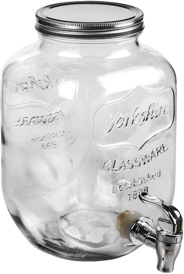 Beauty Home Βρυσάκι Γυάλινο 4 L