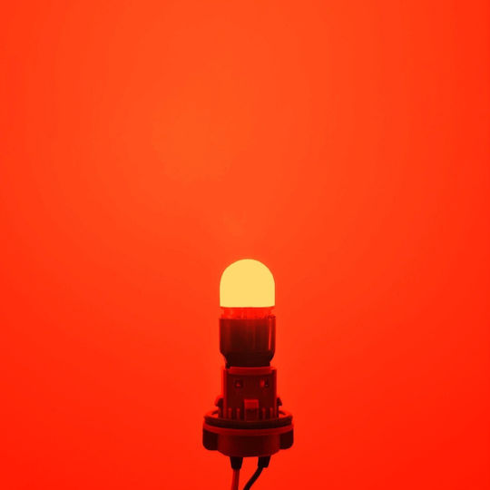 W21/5w Led Bulb 7443 12v 900lm Canbus Red