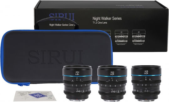 Sirui Crop Camera Lens Nightwalker RF Mount Fixed for Canon RF Mount Black